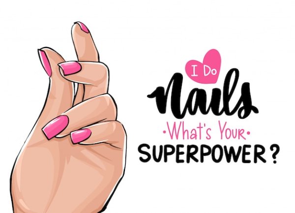 Nail мастер надпись