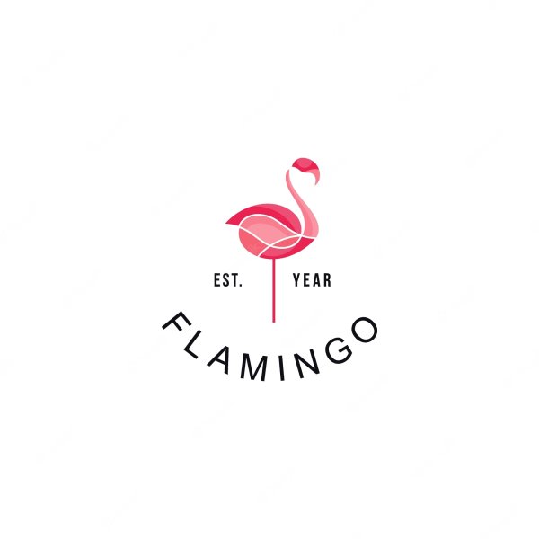 Фламинго логотип