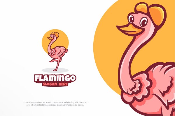 Фламинго символ