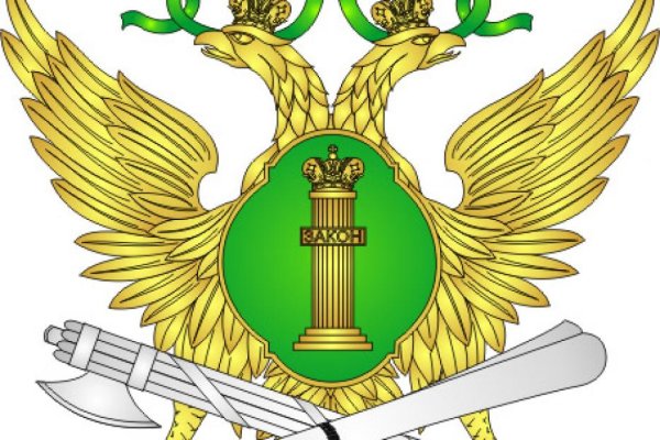 Герб ФСИН черно белый