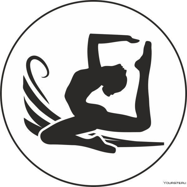 Художественная гимнастика силуэт