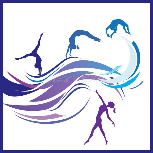 Художественная гимнастика символ