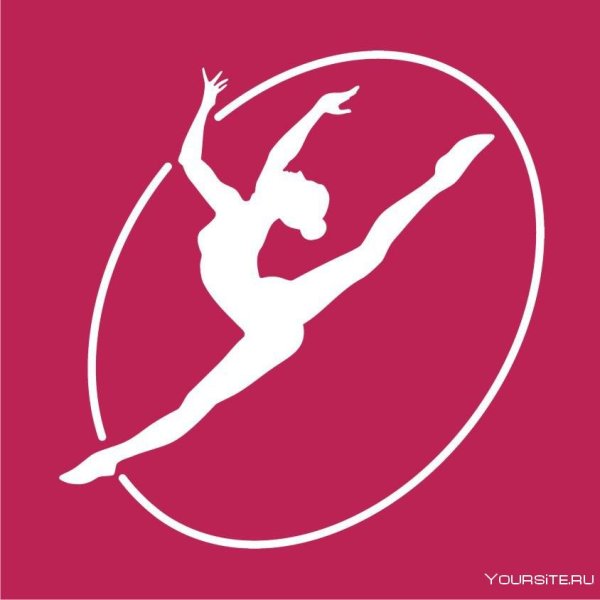 Значок гимнастки