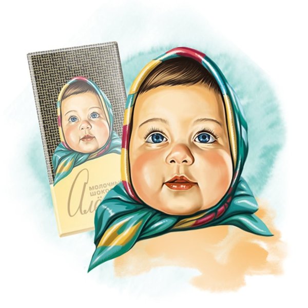 Шоколад Аленка много