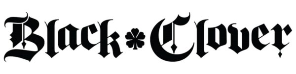 Черный Клевер надпись