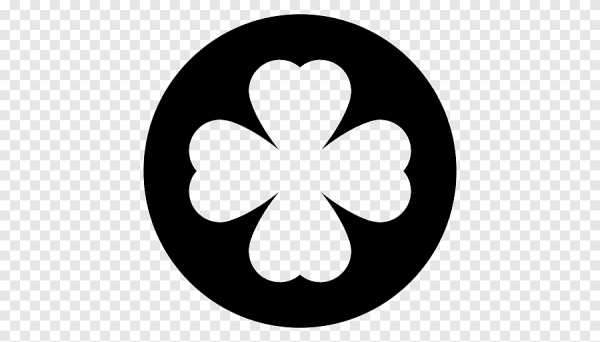 Четырёхлистник символ