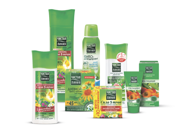 Чистая линия реклама шампуня