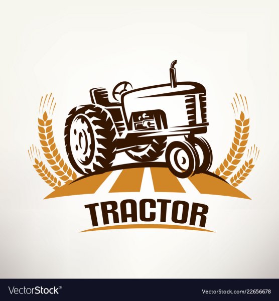 Логотип компании с трактором
