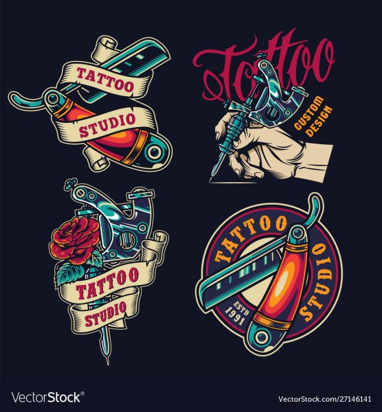 Идеи для логотипа тату салона