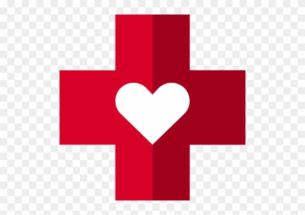 Красный крест и сердце