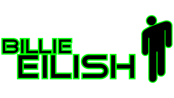 Билли Айлиш надпись