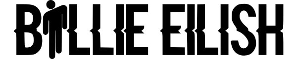 Billie Eilish надпись