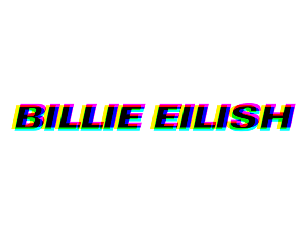 Билли Айлиш значок зеленый человек