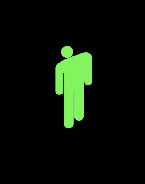 Билли Айлиш надпись красивым шрифтом