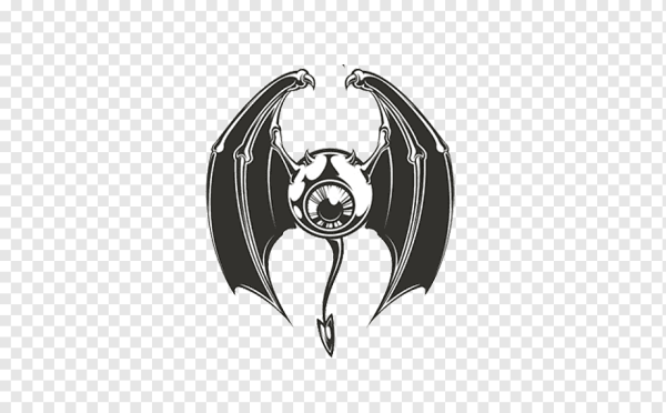 Логотип с летучей мышью