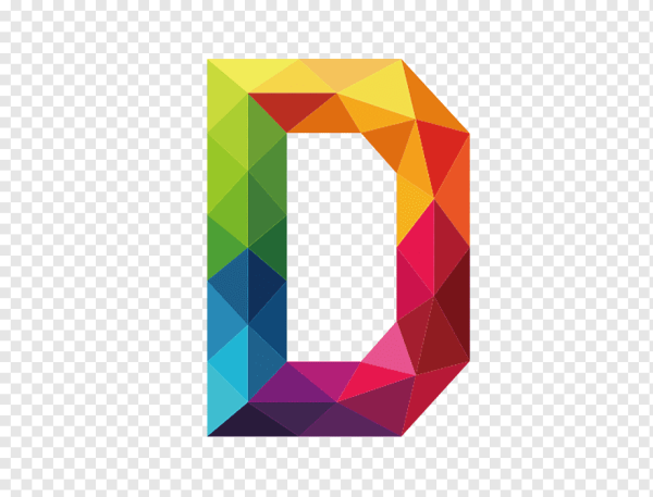 Полигональные буквы