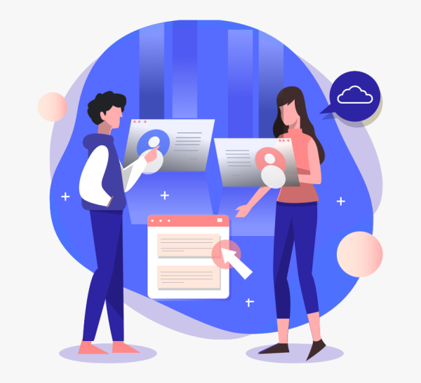 Маркетолог иллюстрация