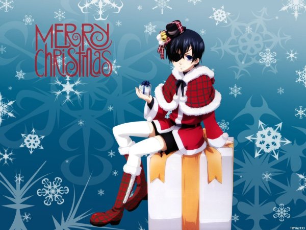 Сиэль Фантомхайв новый год