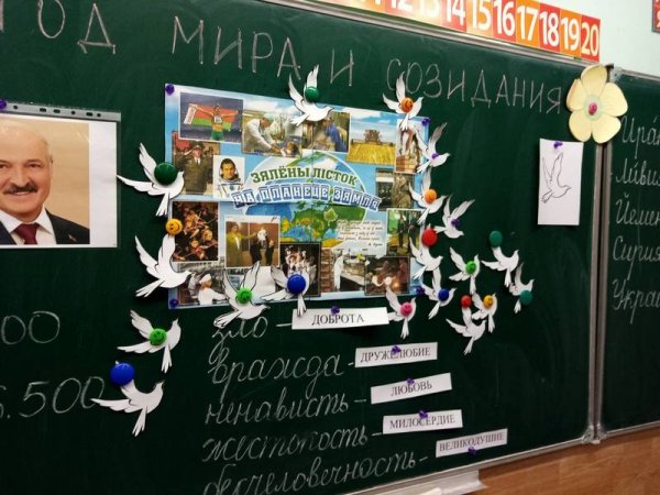 Картина на тему мир