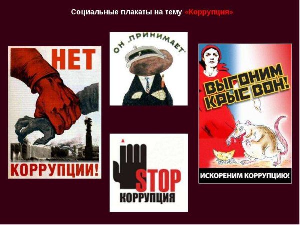 Коррупция глазами детей