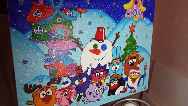 Смешарики Крош и Нюша