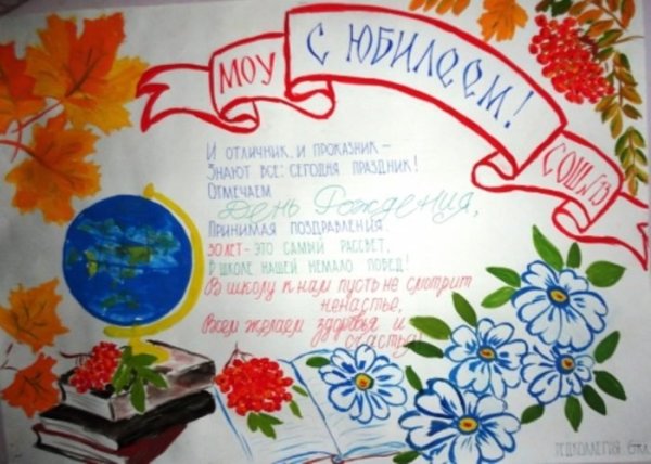 Идеи рисунков ко Дню рождения школы