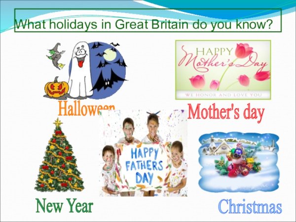 Новогодняя лексика на английском