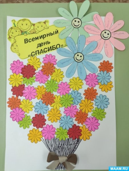 Стенгазета на день спасибо