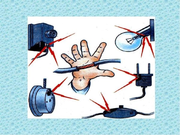 Рисунок на тему электробезопасность