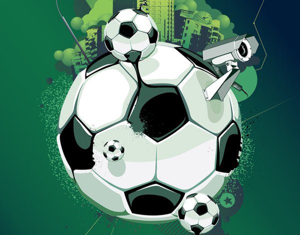 Плакат футбол