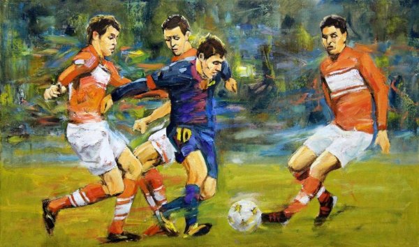 Картина футбол