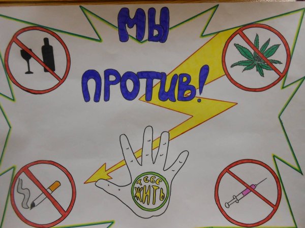 Вредные привычки рисунок