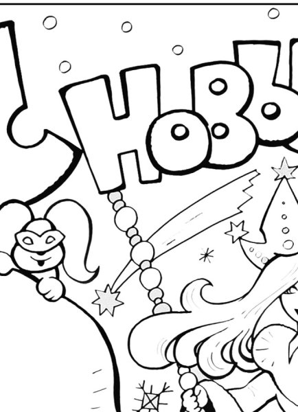 Новогодние плакаты раскраски