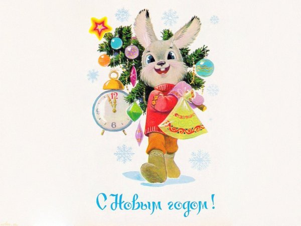 Новогодний зайчик