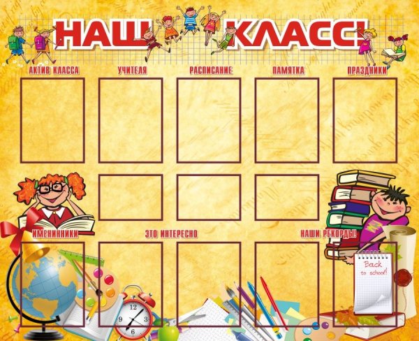 Постер наш класс