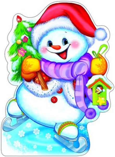 Снеговик для детей в детском саду