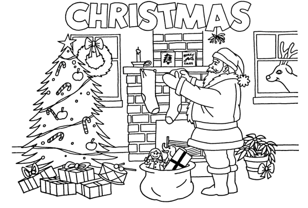 Плакат на новый год на английском