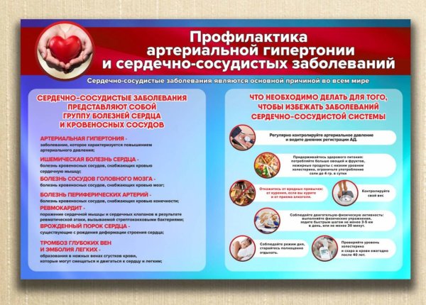Буклет профилактика сердечно-сосудистых заболеваний