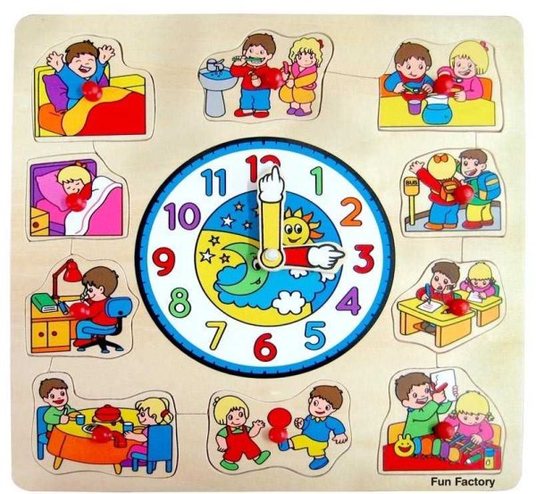 Распорядок дня рисунок