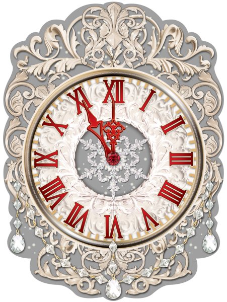 Часы новогодние