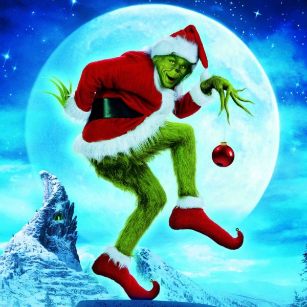 Grinch надпись