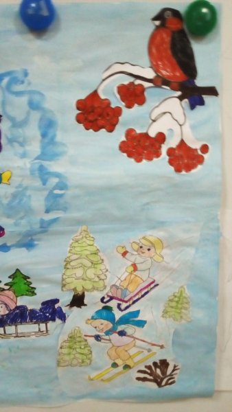 Зимние забавы выставка в детском саду