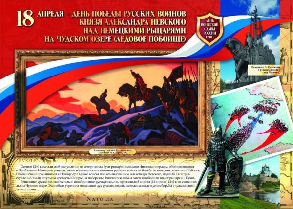 Набор плакатов дни воинской славы