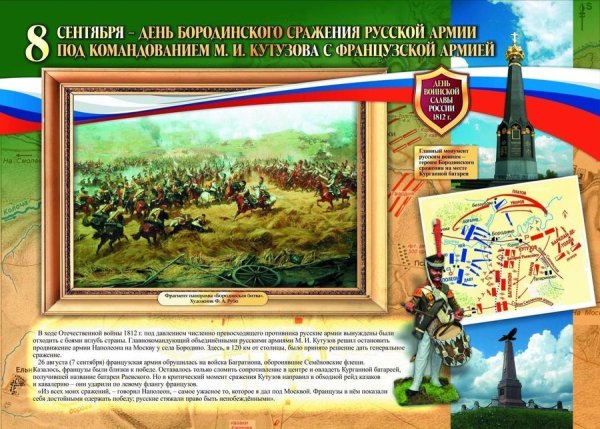 Комплект плакатов дни воинской славы