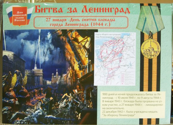 Дни воинской славы плакат