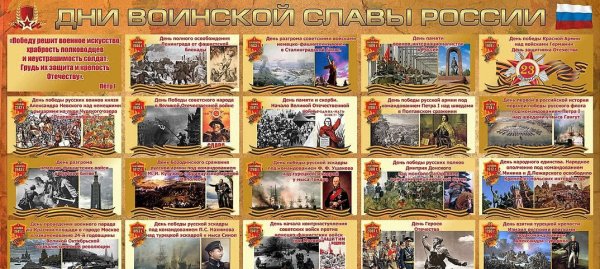 Дни воинской славы России в Великой Отечественной войне
