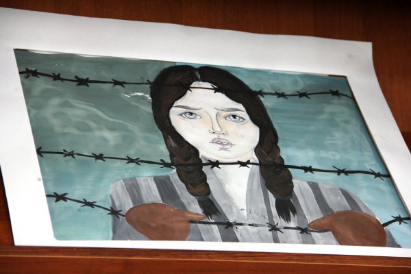 Бабочки в память жертвам Холокоста