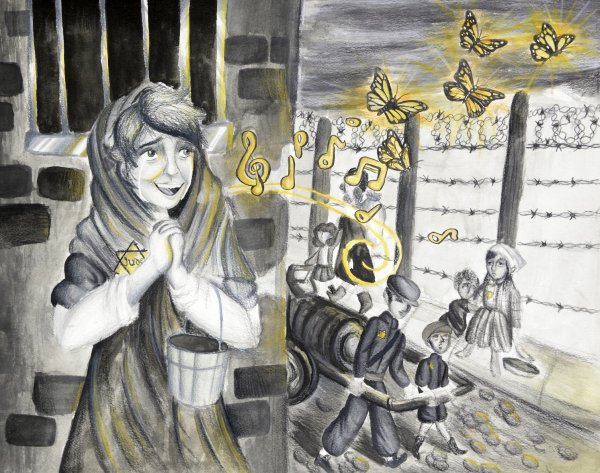 Рисование на тему Холокост