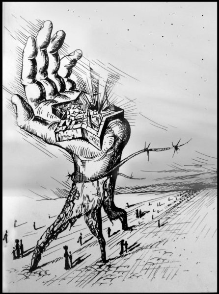 Депортация карикатура