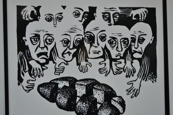 Давид Олер живопись концлагерь